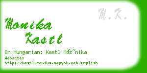 monika kastl business card